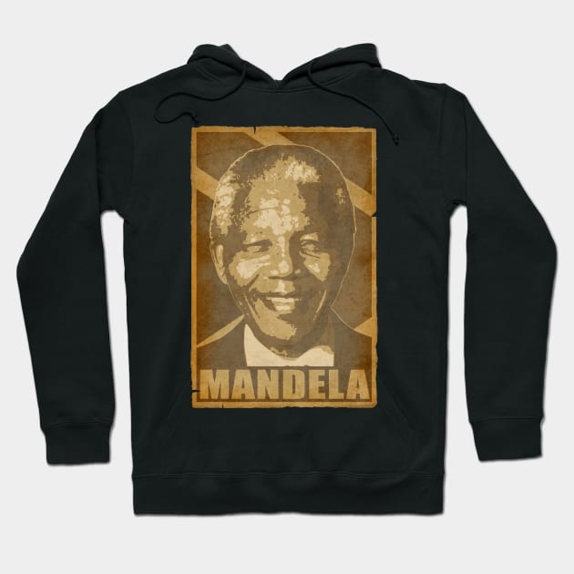 Nelson Nelson Mandela Propaganda Poster Hoodie by Nerd_art